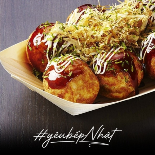 Takoyaki - Bánh bạch tuộc nướng chuẩn vị Nhật